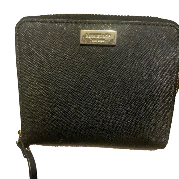 Kate Spade Darci Leather Wallet (Black) - Picture 3 of 6